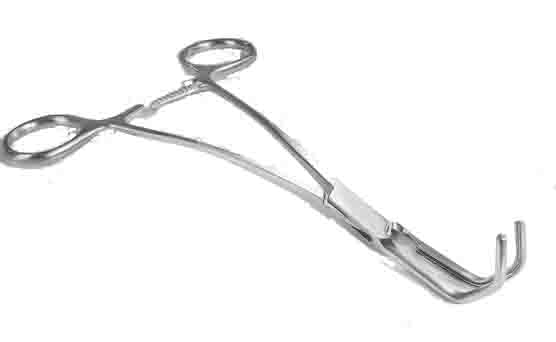 TİTANYUM DEBAKEY VENA CAVA KLEMP 24 CM